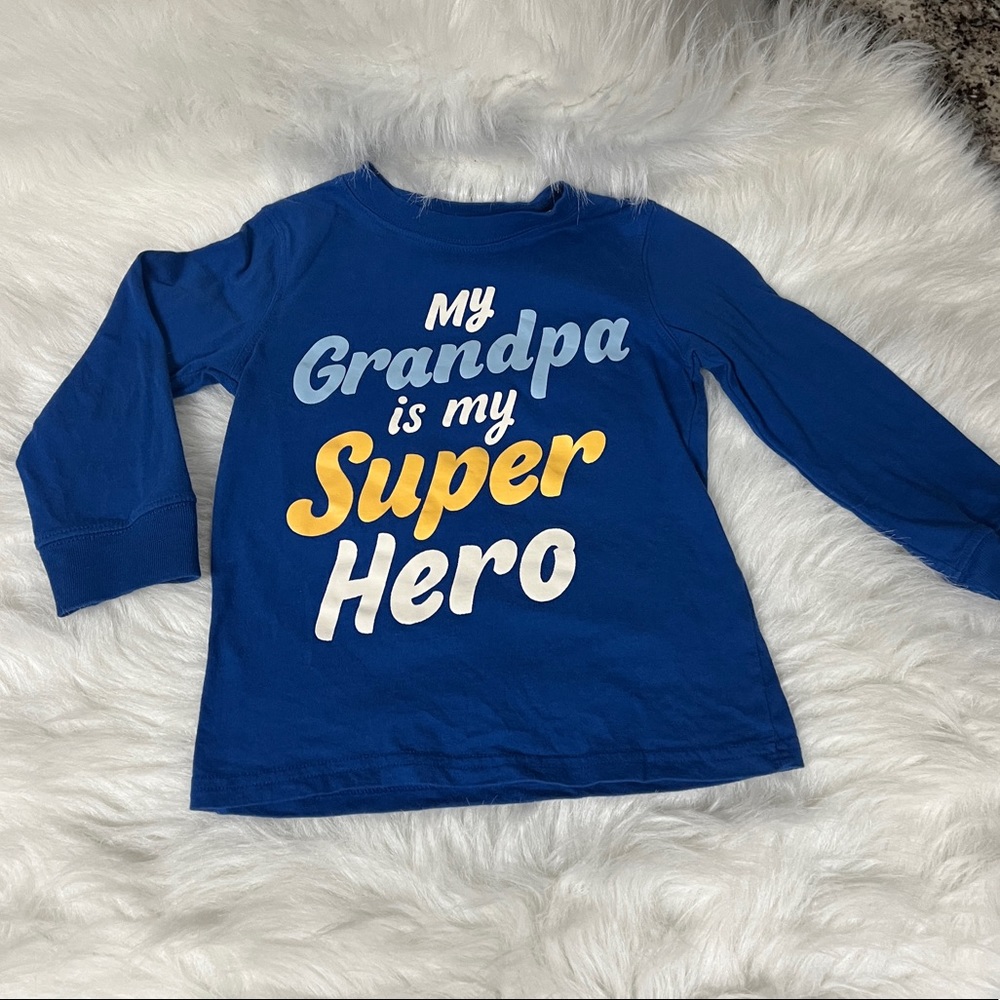 Toddler 3T long sleeve blue shirt